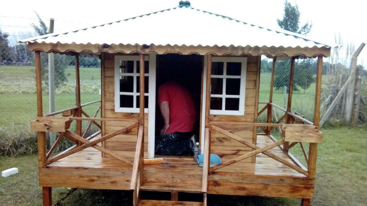 Cabanas Hoja De La Tierra Chascomús Buitenkant foto